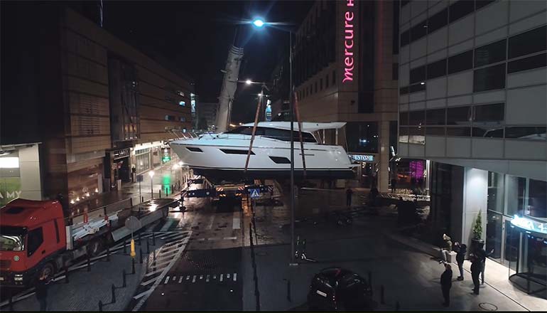 Film promocyjny wydarzenia Yachting Night Złota 44 w Warszawie