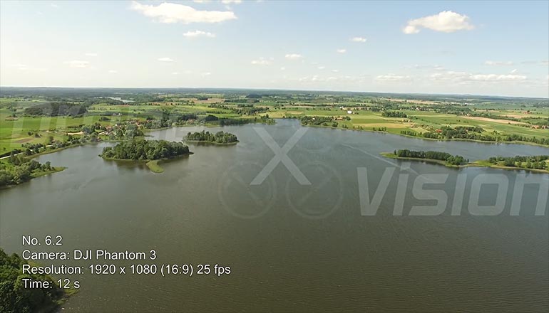 Ujęcia z drona mazurskich jezior - filmy stockowe na sprzedaż - część 2