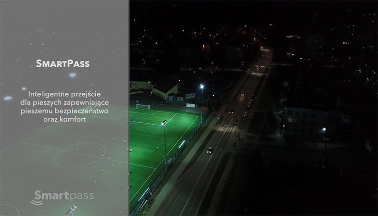 Film informacyjo promocyjny dla firmy Euroasfalt - inteligentne przejścia dla pieszych