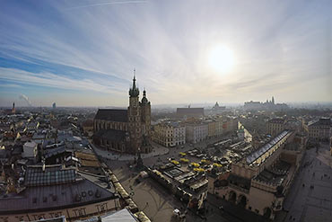 Drone X Vision - zdjęcia z drona Kraków - Stare Miasto