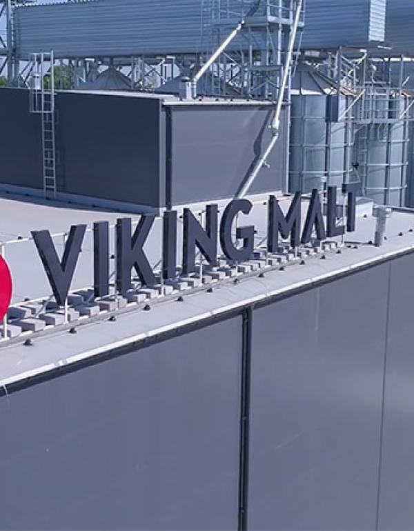 Rozbudowa zakładu Viking Malt W Strzegomiu - Drone X Vision