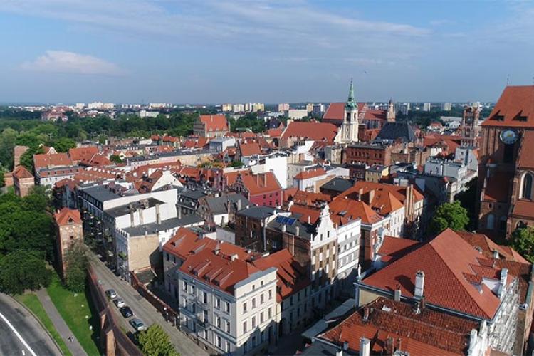 Filmy z drona na sprzedaż - miasto Poznań - Stare miasto i rynek