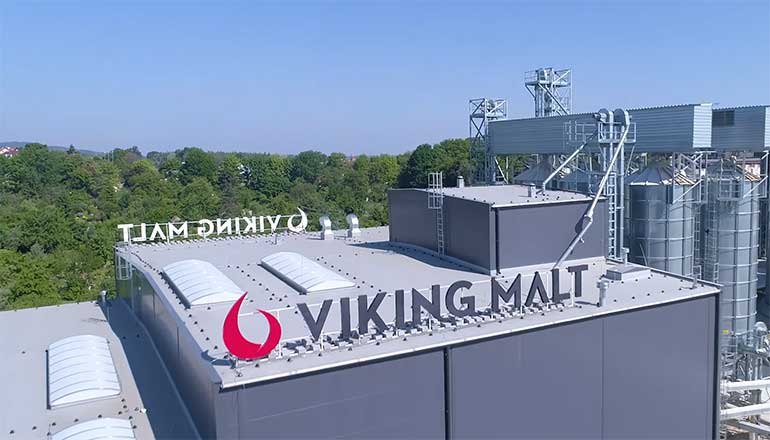 Filmy poklatkowe z realziacji inwestycji budowlanych - Viking Malt w Strzegomiu