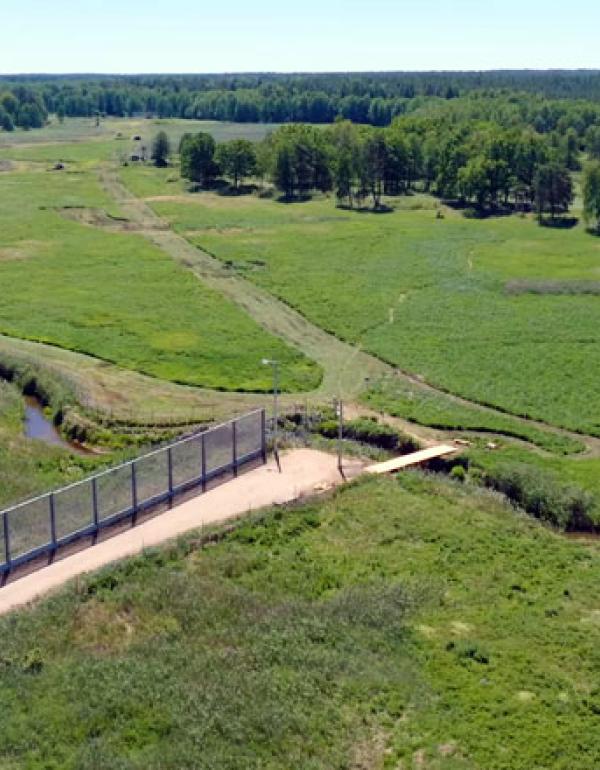 Film promocyjny – bariera elektroniczna na granicy z Białorusią - Drone X Vision