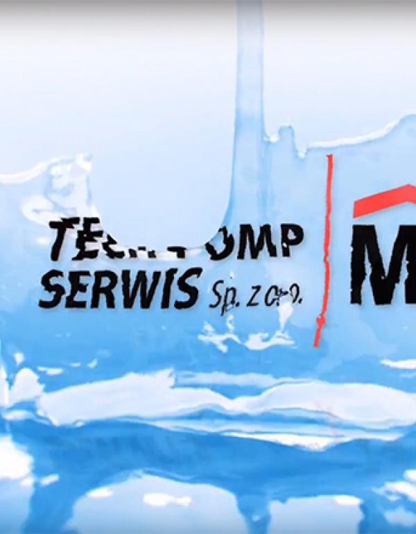 Animacja reklamowa logo intro - Film wizerunkowy, reklamowy dla firmy Tech-Pomp Serwis