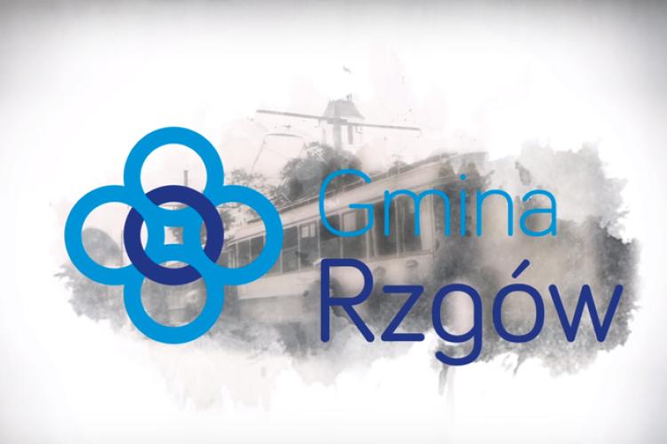 Animowane logo / intro do filmu promocyjnego gminy Rzgów na 550 lecie - ujęcia z drona i z ziemi