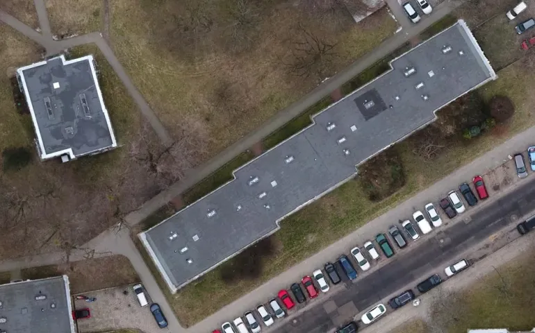 Ortofotomapa osiedla w Warszawie - drone x vision
