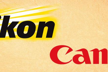 Nikon Canon historia